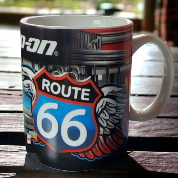 SNAP ON "Route 66" Choko Authentics 100% Porcelain Mug - Picture 5 of 6